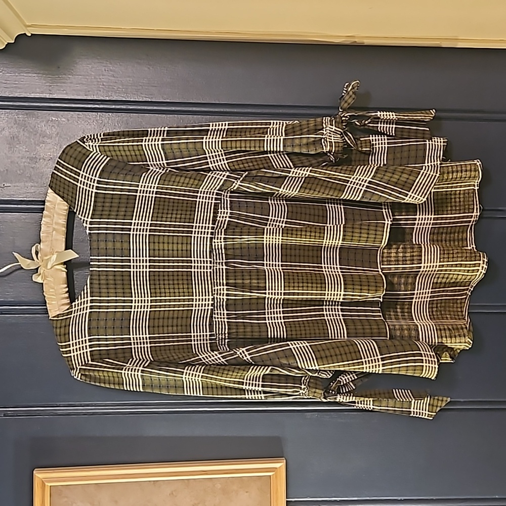 Umgee plaid babydoll
